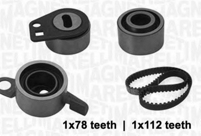 MAGNETI MARELLI 341301290000 -  Комплект ремня ГРМ